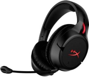 HyperX Cloud Flight - Wireless Gaming Headset, Long Lasting Battery up to 30 Hours, Detachable Noise Cancelling Microphone, Red LED Light, Comfortable