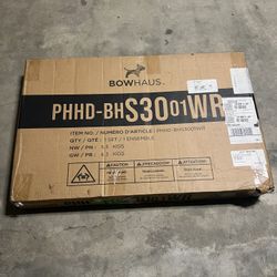 BOWHAUS Foldable Dog Crate Wire Metal Dog Kennel with Divider Panel