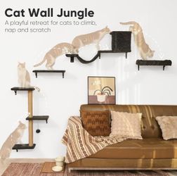 Wall mounted cat jungle NIB