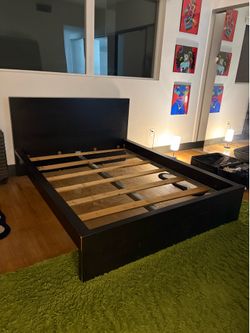 Queen bed frame