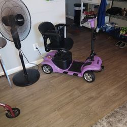 SKRTE    Electric Scooter, purple, Holds up to 250lbs