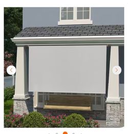 New COOLAROO Spring Operated Outdoor Roller Shade 72” x 72”