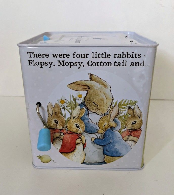 Beatrix Potter Peter Rabbit Jack In The Box Plush Toy