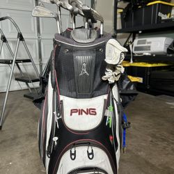 Ping Iron Set With Carthage And Rain Cover!!!