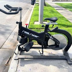 RealRyder ABF8 Indoor Cycle Stationary Exercise Bike - Real Ryder Real Rider