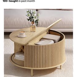 New, In Box Coffee Table With Storage