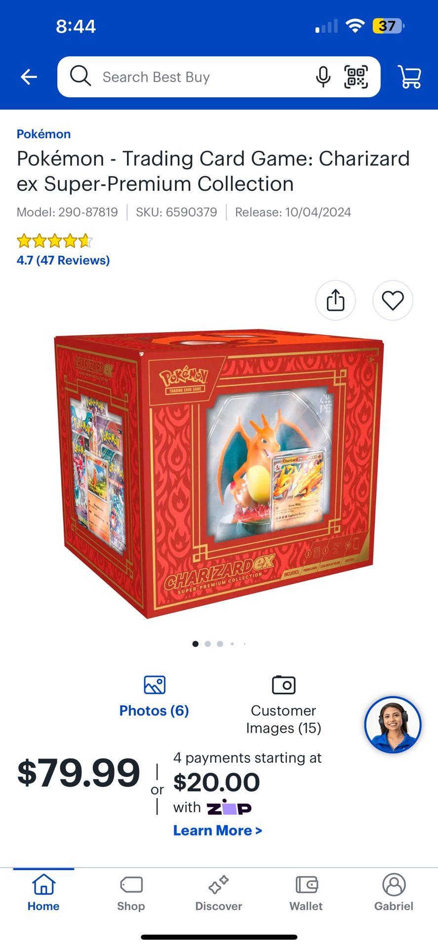pokemon charizard ex super premium collection card game Pokemon Charizard ex Super Premium Collection