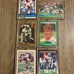 Emmitt Smith An Troy Aikmen Rookie Cards