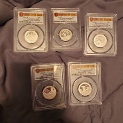 2016 Silver Quarter Set Graded