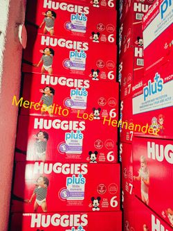 Huggies Size 6 Little Movers 126 Pañales Diapers❗️