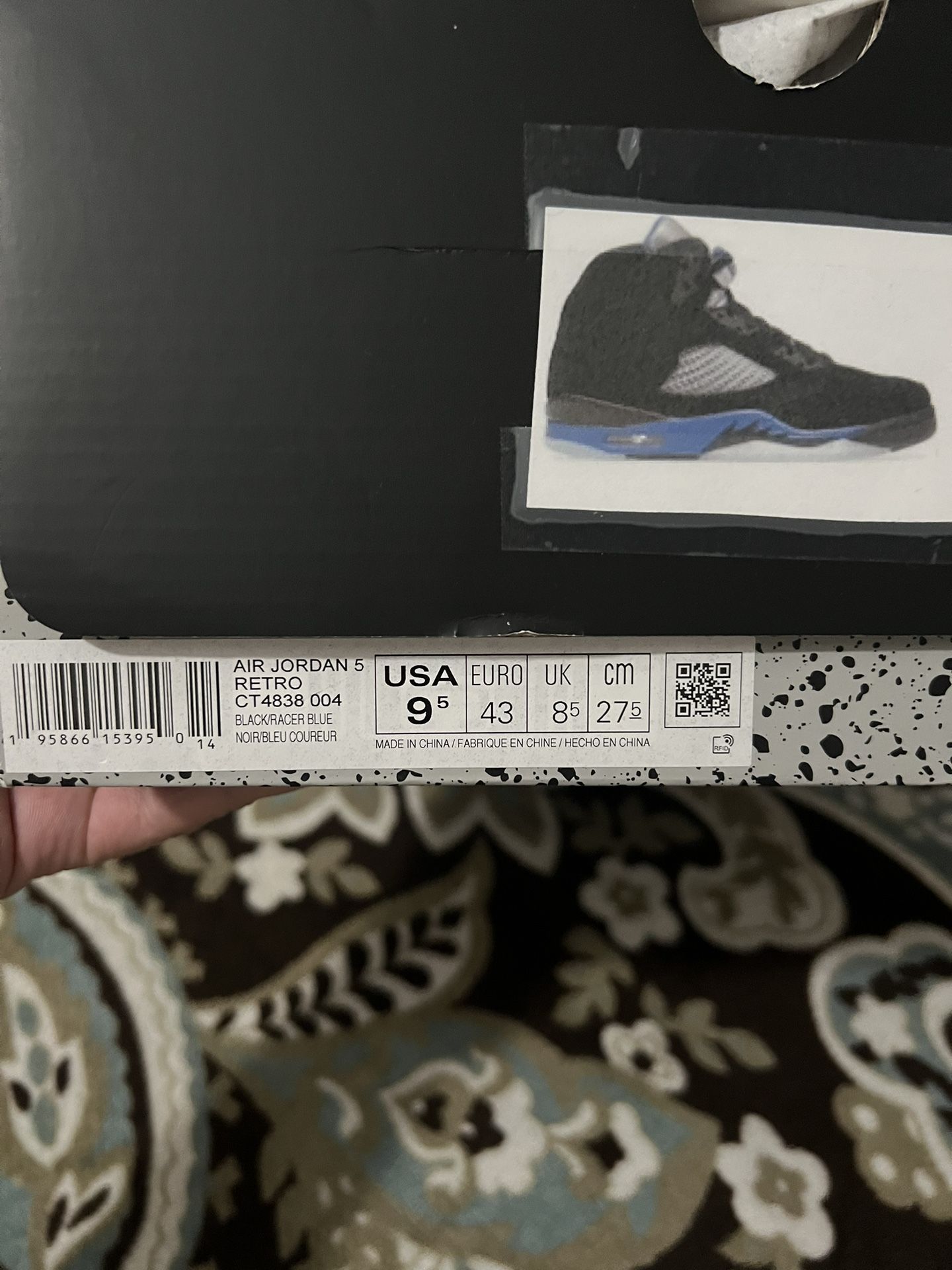 Retro 5 Racer Blue