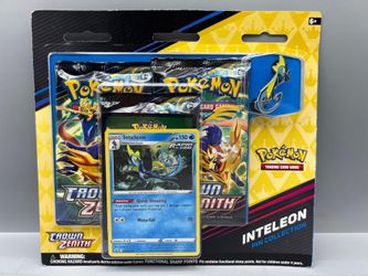 Pokemon crown zenith pin collection inteleon