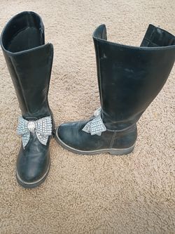  Kids Bow Boots