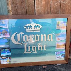 CORONA LIGHT BEER SIGN LARGE 