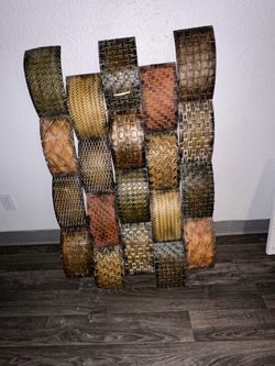 Large Metal Wall Art Decor – Modern Rustic Design