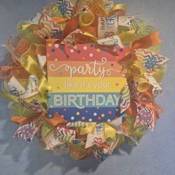 Happy Birthday Wreaths 