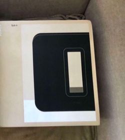 Sonos Sub 4 Black Matte. Brand new.  Includes warranty.