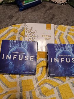 Fresh Day And Infuse Contacts 90 In Each Box