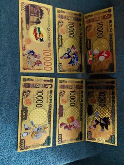Sonic The Hedgehog Gold Foils!