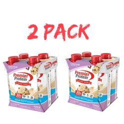 2 X 4 Cookie Dough Premier Protein RTD Shakes