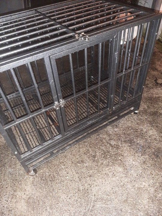 Animal Cage  With Two access Doors 