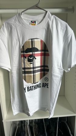 Burberry X bape shirt