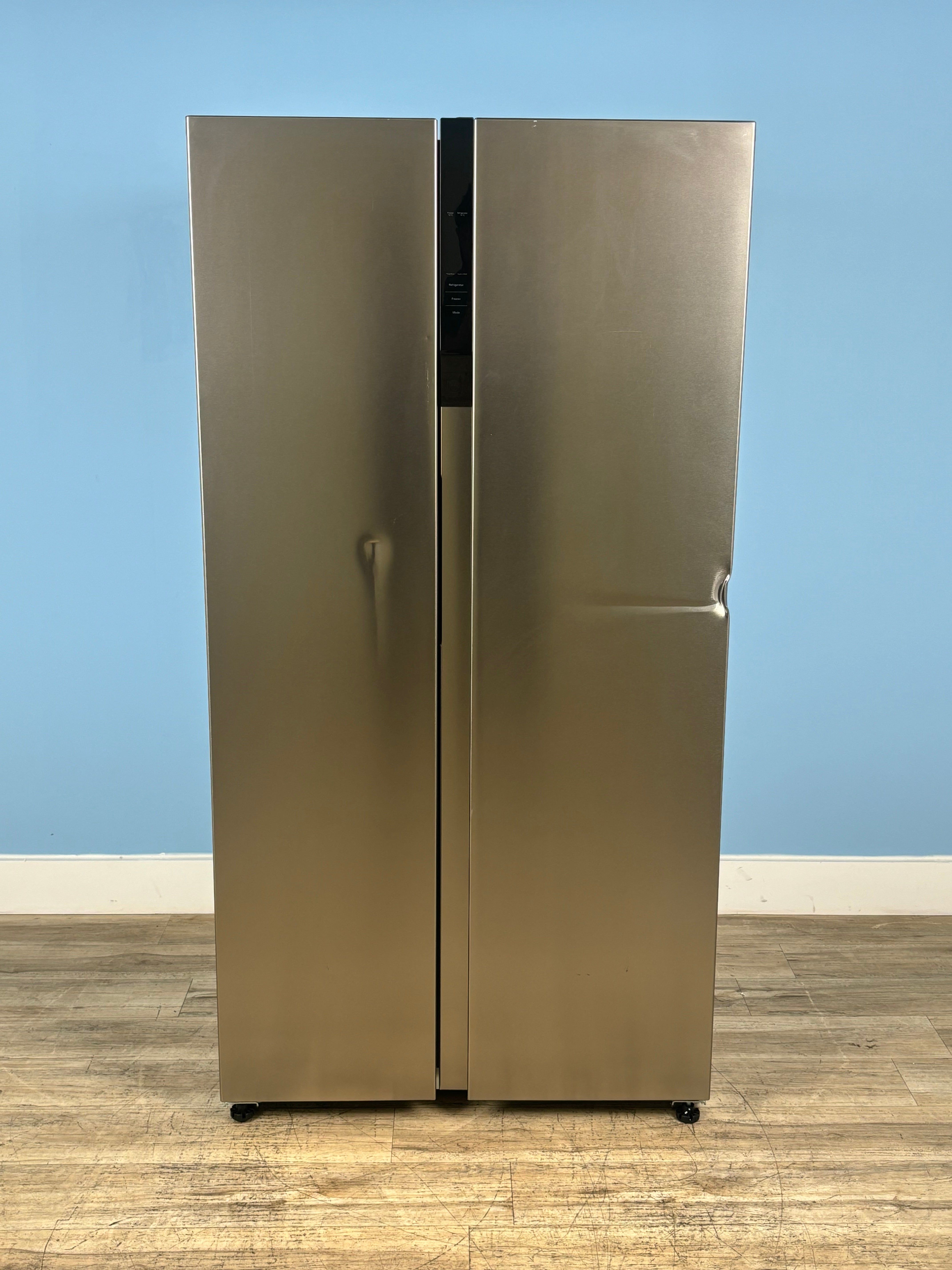 Frigidaire - 21.4 cu. ft. Garage Ready Counter Depth Side-By-Side Refrigerator in Fingerprint-Resistant Stainless Look