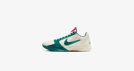 Size 12.5 Nike Kobe 5 Protro Caitlyn Clark Coconut Milk Spruce BRAND NEW SNKRS