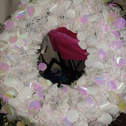 Opal Dot Door Wreath