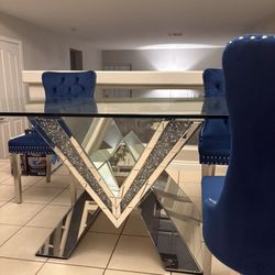 Faux Diamond Dining Room Tabel