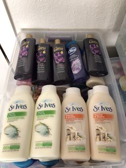 St Ives Caress or Dial Body Wash Lot of 3