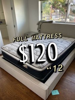 New full mattress only $120