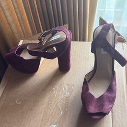 Steve Madden size 10 color Wine