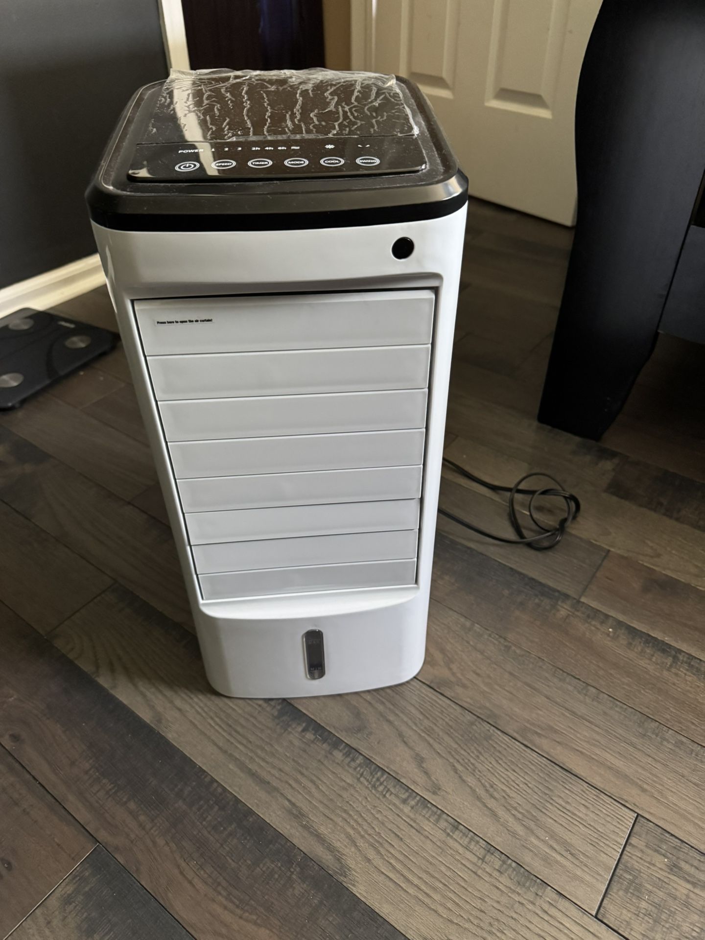 Portable Air Cooler – Evaporative Tower Fan with Touch Controls