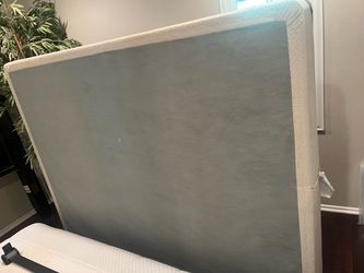 Queen Size Bed Frame, Mattress and Box Spring