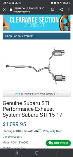 Sti Spt Cat Back