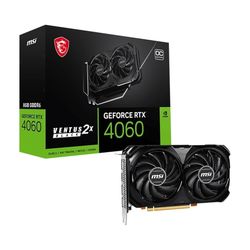 MSI RTX 4060 8GB GDDR6 VENTUS 2x Black