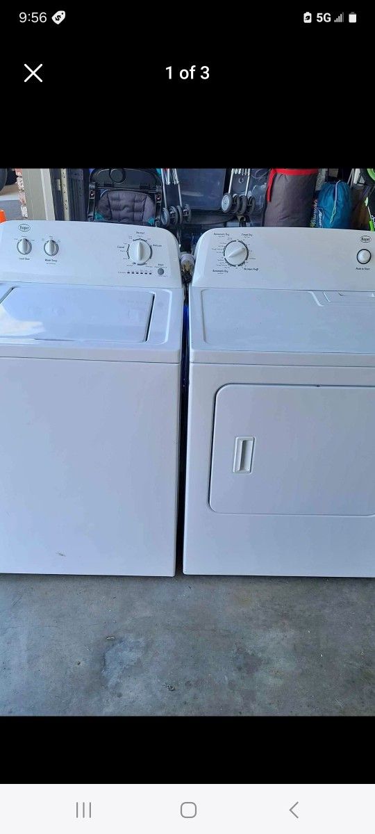 ROPER (KENMORE ) WASHER ELECTRIC DRYER SET WORKS GREAT CAN DELIVER 