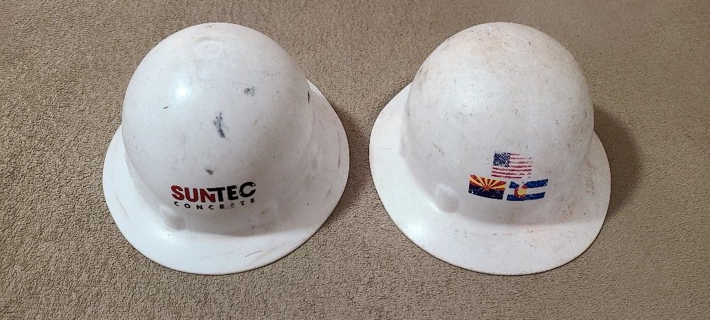 Construction- 2 Hard Hats