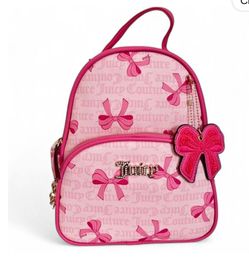 Juicy Couture Backpack Bow Design