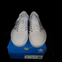 Adidas Delpala - White Blue Red / FV0639 / Mens Shoes Sneakers Sz 7.5