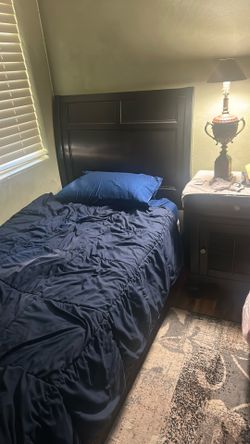 XL Full Bed (frame And Brand New mattress )