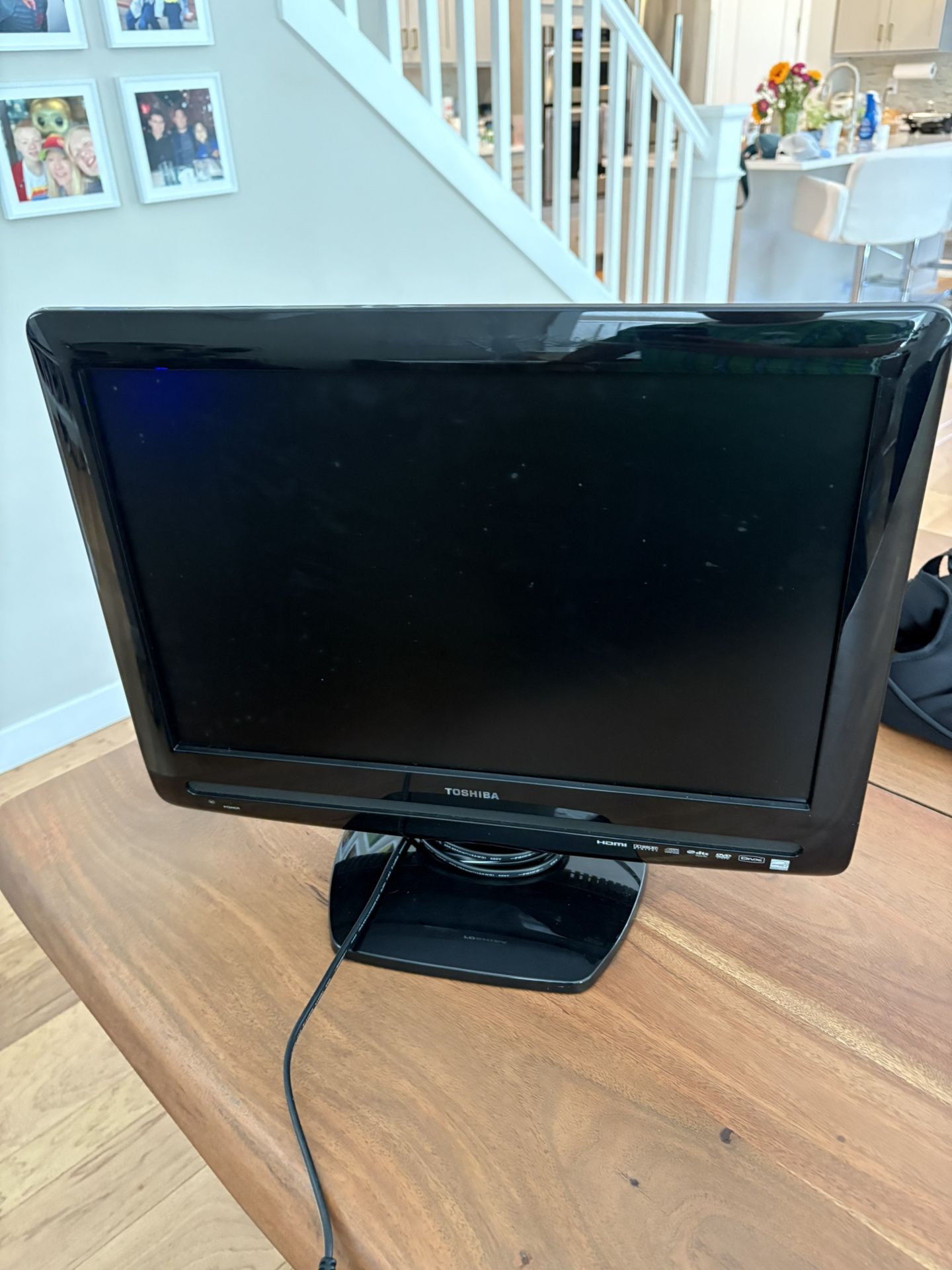 Free 17”tv + DVD Player.