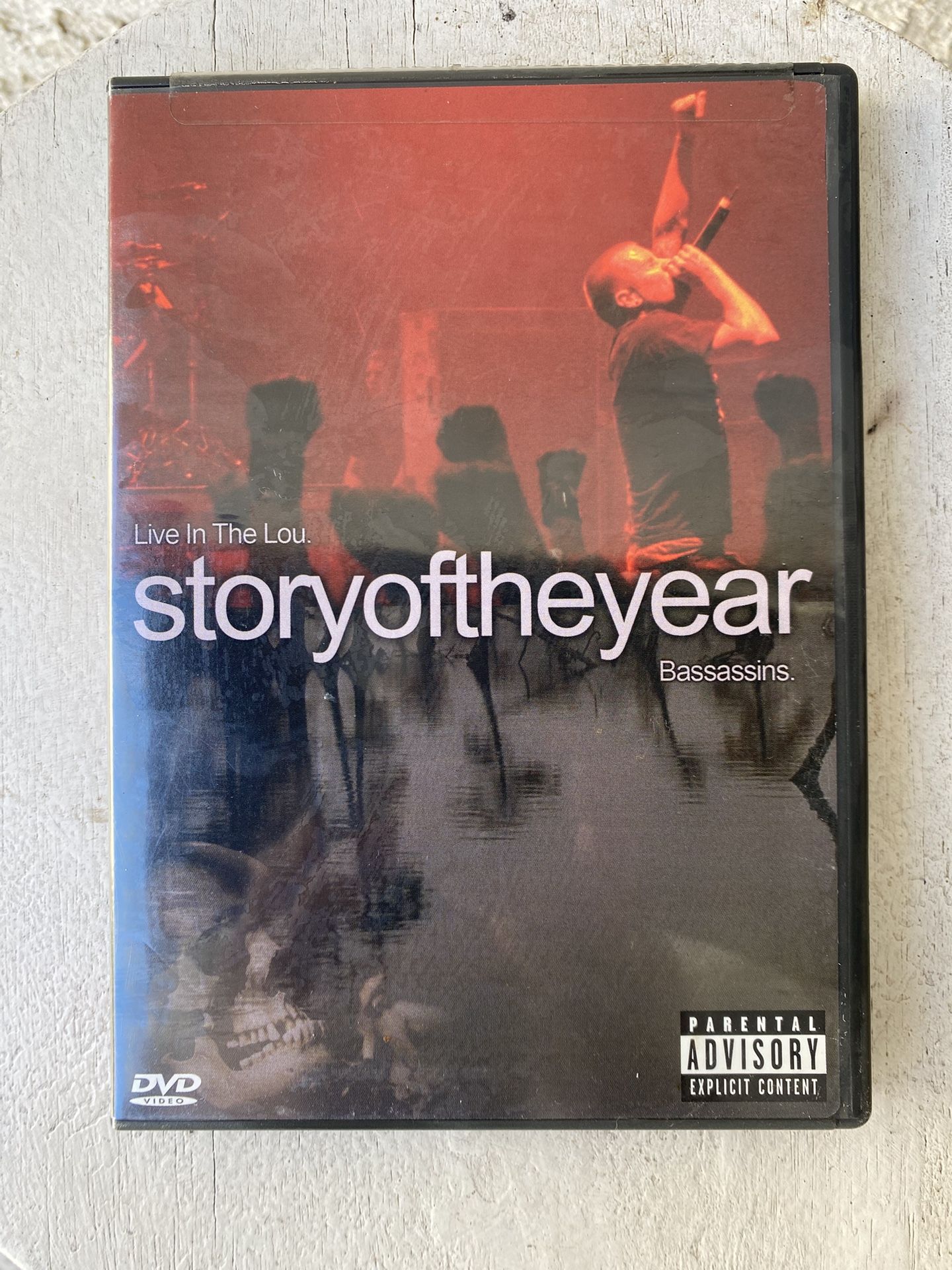 DVD Paired With Concert CD - Story of the Year: Live in the Lou - Bassassins - Pre-owned Never Opened - Perfect Condition