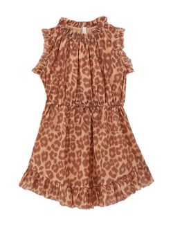 Zimmermann girls size 6 leopard dress