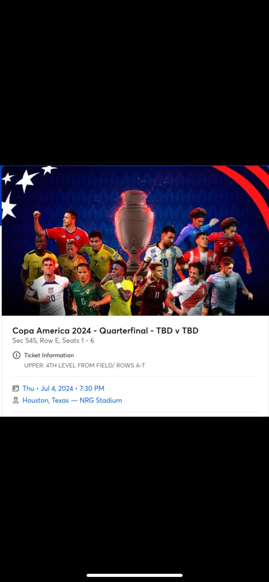 Copa América Tickets