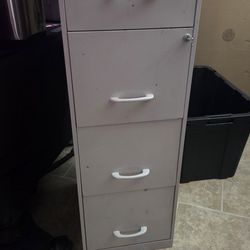 Filing Cabinet. 4 Drawer Office Files.