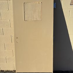 Wood Commercial Door-$25