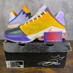 Nike LeBron 19 Low Mismatch Size 14 DO9829-500 Men’s Basketball Shoes OG Rare