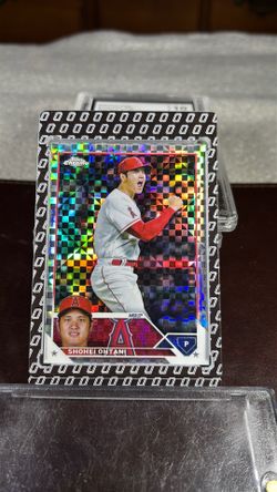 Rare 2023 Topps Chrome Shohei Ohtani X-Fractor